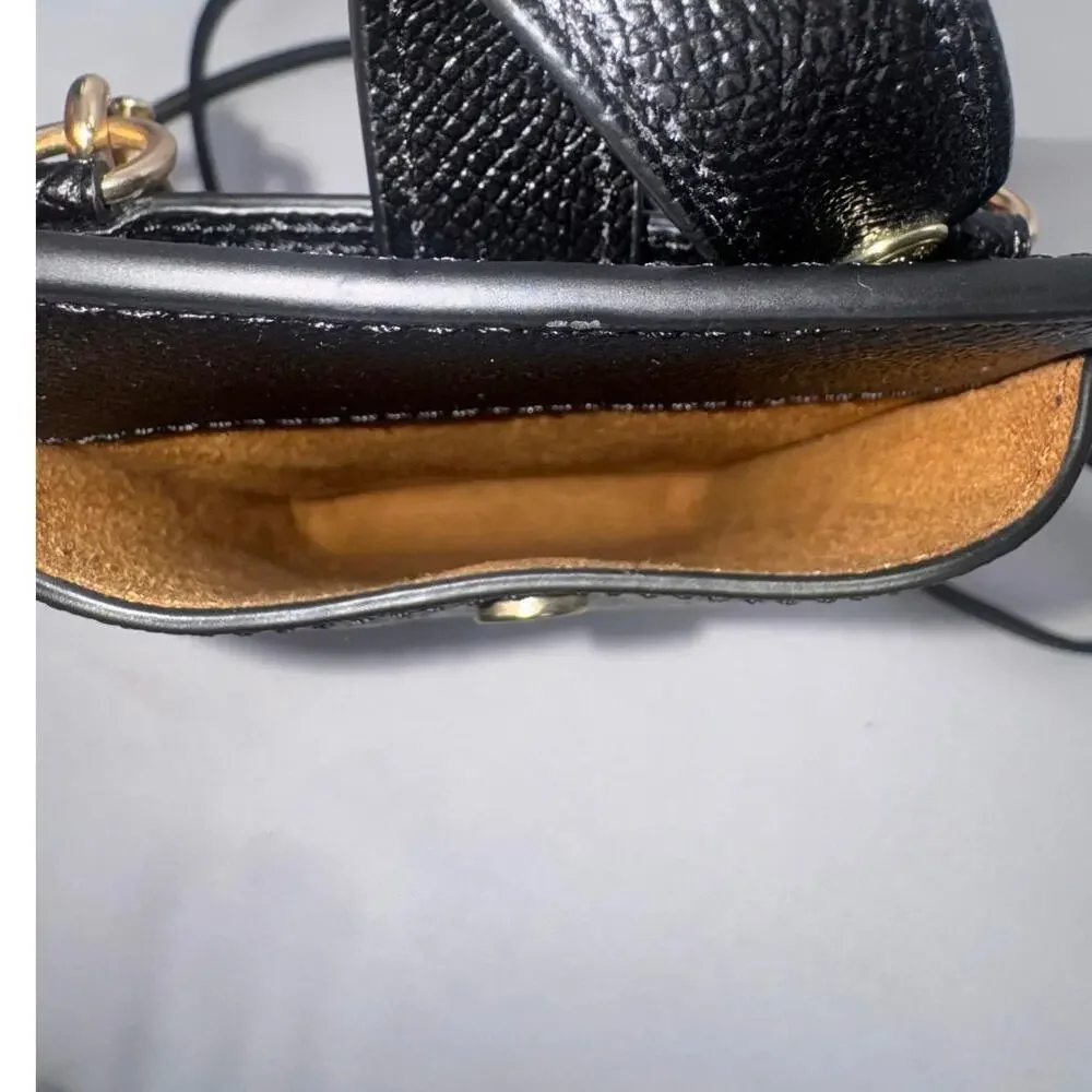 Coach Crossgrain Leather Phone Crossbody Bag